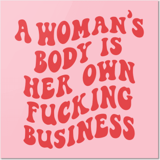 Pro Choice Feminist Posters and Art